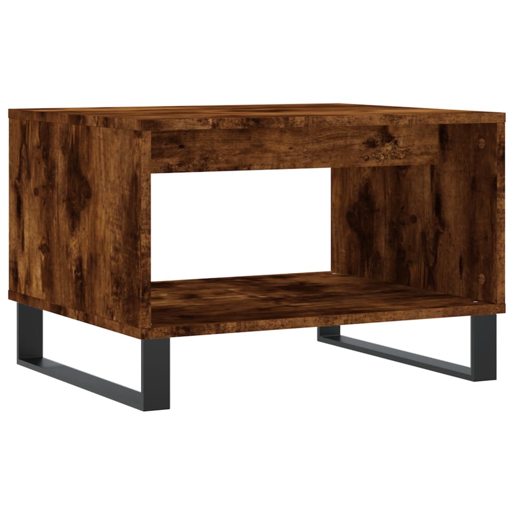 Couchtisch Räuchereiche 60x50x40 cm Holzwerkstoff