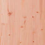 Gartenbank aus Gabionen 203x44x42 cm Massivholz Douglasie