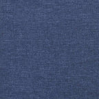Boxspringbett mit Matratze Blau 90x200 cm Stoff