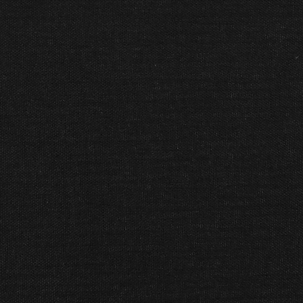 Boxspringbett mit Matratze Schwarz 100x200 cm Stoff