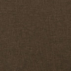 Boxspringbett mit Matratze Dunkelbraun 120x200 cm Stoff
