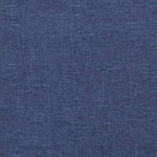 Boxspringbett mit Matratze Blau 140x190 cm Stoff