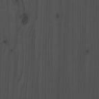 Flurbank Grau 110x40x60 cm Massivholz Kiefer