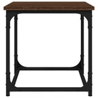 Beistelltisch Braun Eichen-Optik 40x40x40 cm Holzwerkstoff