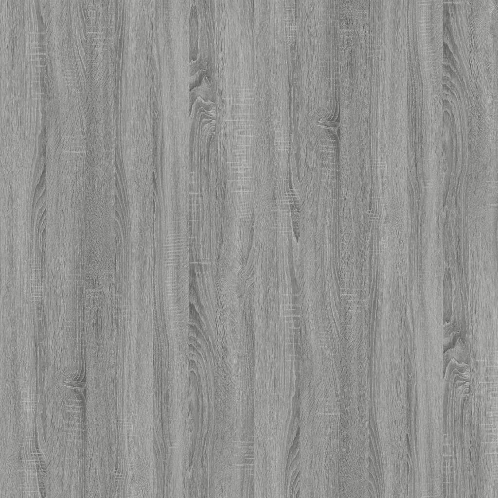 Couchtisch Grau Sonoma 80x45x45 cm Holzwerkstoff und Eisen