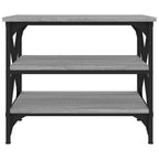 Beistelltisch Grau Sonoma 55x38x45 cm Holzwerkstoff
