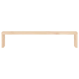 Monitorerhöhung 50 × 27 × 10 cm aus unbehandeltem massivem Kiefernholz