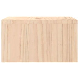 Monitorerhöhung 50 × 27 × 15 cm aus unbehandeltem massivem Kiefernholz (Art.-Nr. 813954)