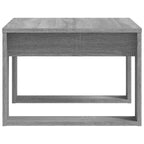 Beistelltisch Grau Sonoma 50x50x35 cm Holzwerkstoff