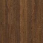 Couchtisch Braun Eichen-Optik 68x50x38 cm Holzwerkstoff