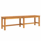 Garten Essgruppe 3 pcs Braun Massivholz Akazie