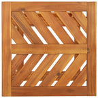 Garten Essgruppe 3 pcs Braun Massivholz Akazie