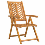 Garten Essgruppe 3 pcs Braun Massivholz Akazie