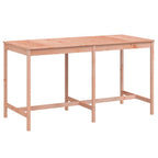 Gartentisch 203,5x90x110 cm Massivholz Douglasie