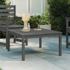 Gartentisch Grau 82,5x82,5x45 cm Massivholz Kiefer