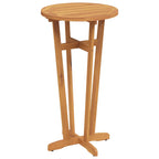 Garten-Bartisch Ø60x105 cm Massivholz Akazie