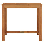 Garten-Bartisch 120x60x105 cm Massivholz Akazie