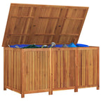 Gartenbox 150x80x75 cm Massivholz Akazie