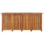 Gartenbox 200x80x75 cm Massivholz Akazie
