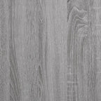 Bücherregal Grau Sonoma 45x24x160 cm Holzwerkstoff