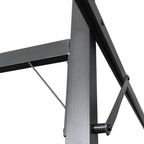Pergola mit Schiebedach Creme 589x292x230 cm