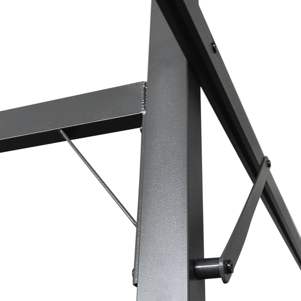 Pergola mit Schiebedach Creme 589x292x230 cm
