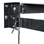Markise Einziehbar Anthrazit 3x2,5 m Stoff und Aluminium