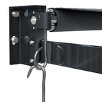 Markise Einziehbar Anthrazit 3,5x2,5 m Stoff und Aluminium