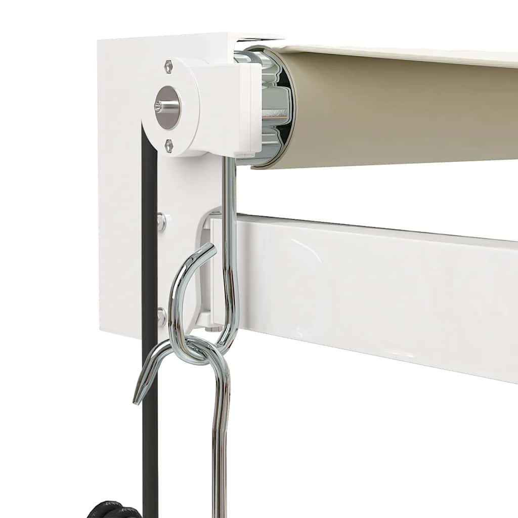 Elektrische Markise mit Kurbel Creme 5x3 m