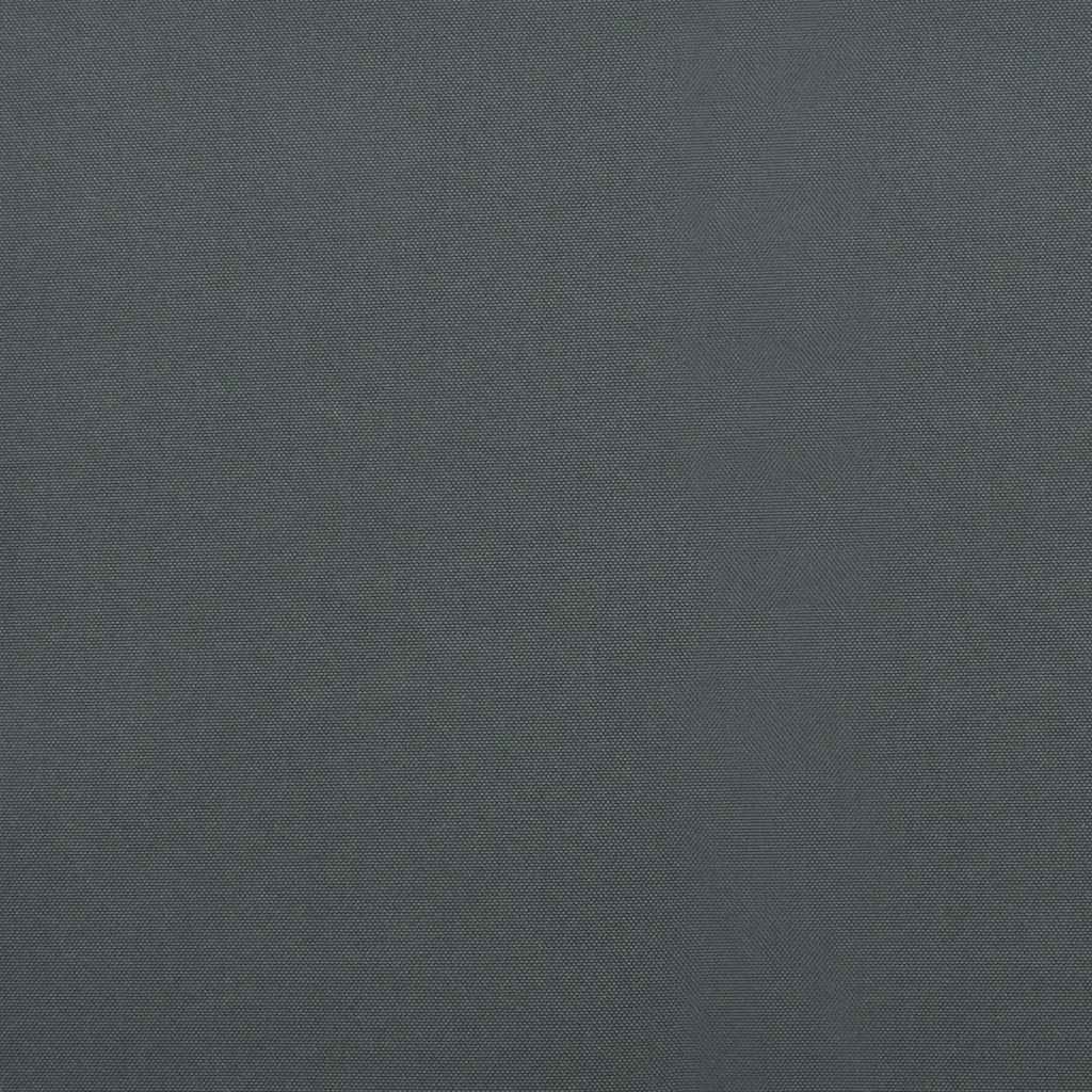 Elektrische Markise mit Kurbel Anthrazit 5x3 m