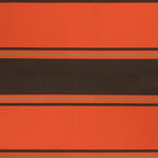 Elektrische Markise mit Kurbel Orange und Braun 3x2,5 m