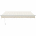Elektrische Markise mit Kurbel Creme 3,5x2,5 m