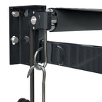 Elektrische Markise mit Kurbel Anthrazit 3x2,5 m