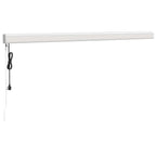 Markise Einziehbar Orange und Braun 4,5x3 m Stoff und Aluminium