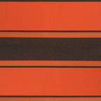 Markise Einziehbar Orange und Braun 4,5x3 m Stoff und Aluminium