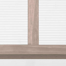 vidaXL Gewächshaus Grau 110x56x39 cm Tannenholz