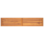 Gartenbank 180x35x45 cm Massivholz Akazie