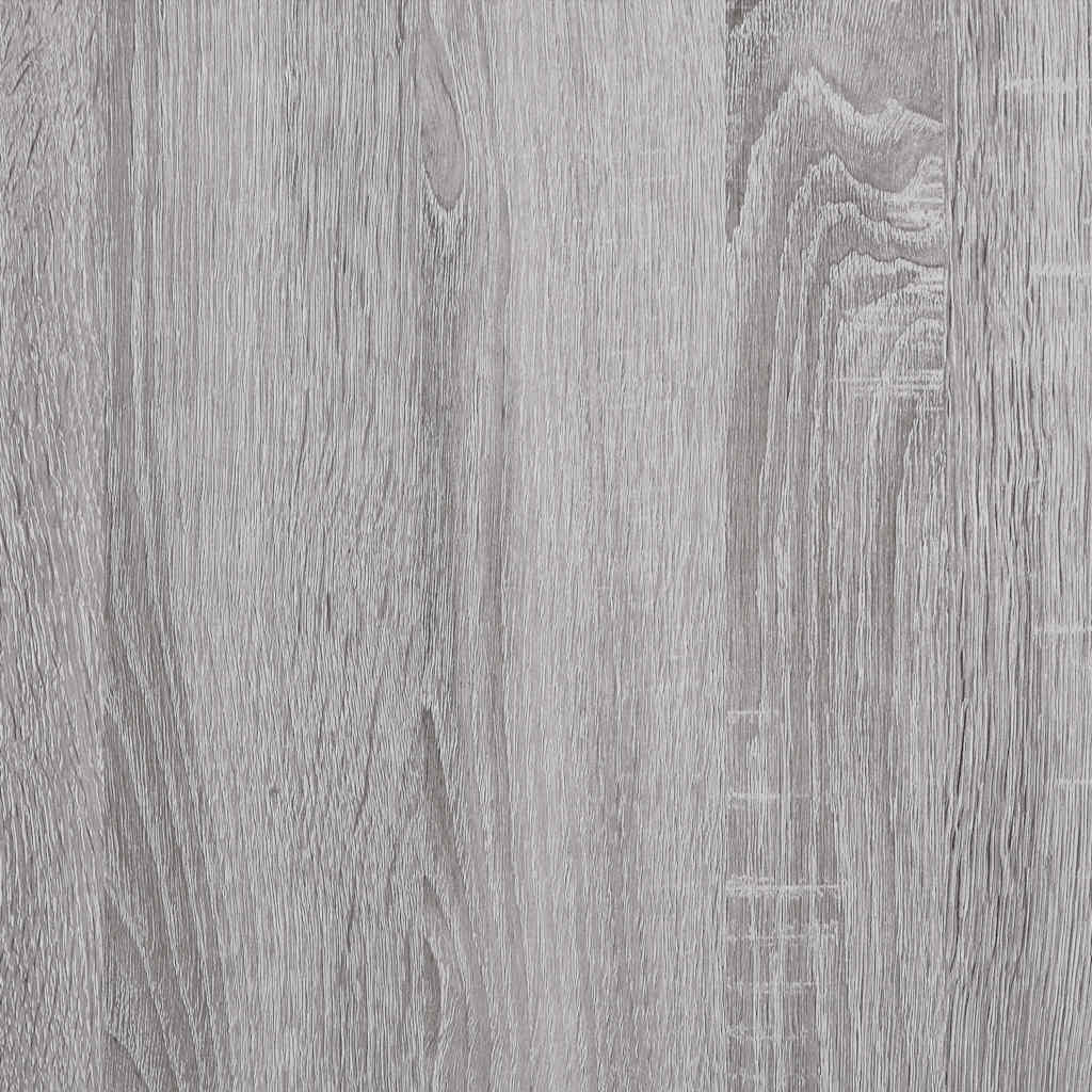 Bücherregal/Sideboard Grau Sonoma 50x25x80 cm Holzwerkstoff