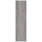 Bücherschrank/TV-Schrank Grau Sonoma 36x30x114 cm Holzwerkstoff