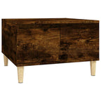 Couchtisch Räuchereiche 55x55x36,5 cm Holzwerkstoff