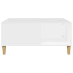 Couchtisch Weiß 80x80x36,5 cm Holzwerkstoff