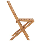 Gartenstühle 2 Stk. Klappbar 47x63x90 cm Massivholz Teak