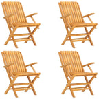 5-tlg. Garten-Essgruppe Massivholz Teak