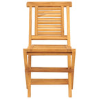 Gartenstühle 4 Stk. Klappbar 47x63x90 cm Massivholz Teak