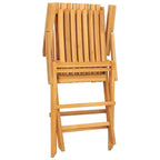 Gartenstühle 8 Stk. Klappbar 61x67x90 cm Massivholz Teak