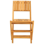 Gartenstühle 8 Stk. Klappbar 47x61x90 cm Massivholz Teak