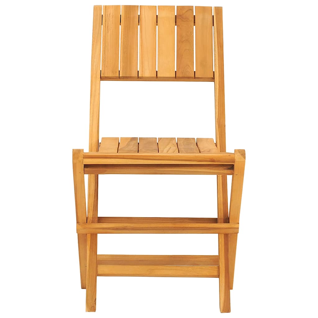 Gartenstühle 8 Stk. Klappbar 47x61x90 cm Massivholz Teak