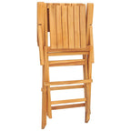 Gartenstühle 8 Stk. Klappbar 55x61x90 cm Massivholz Teak