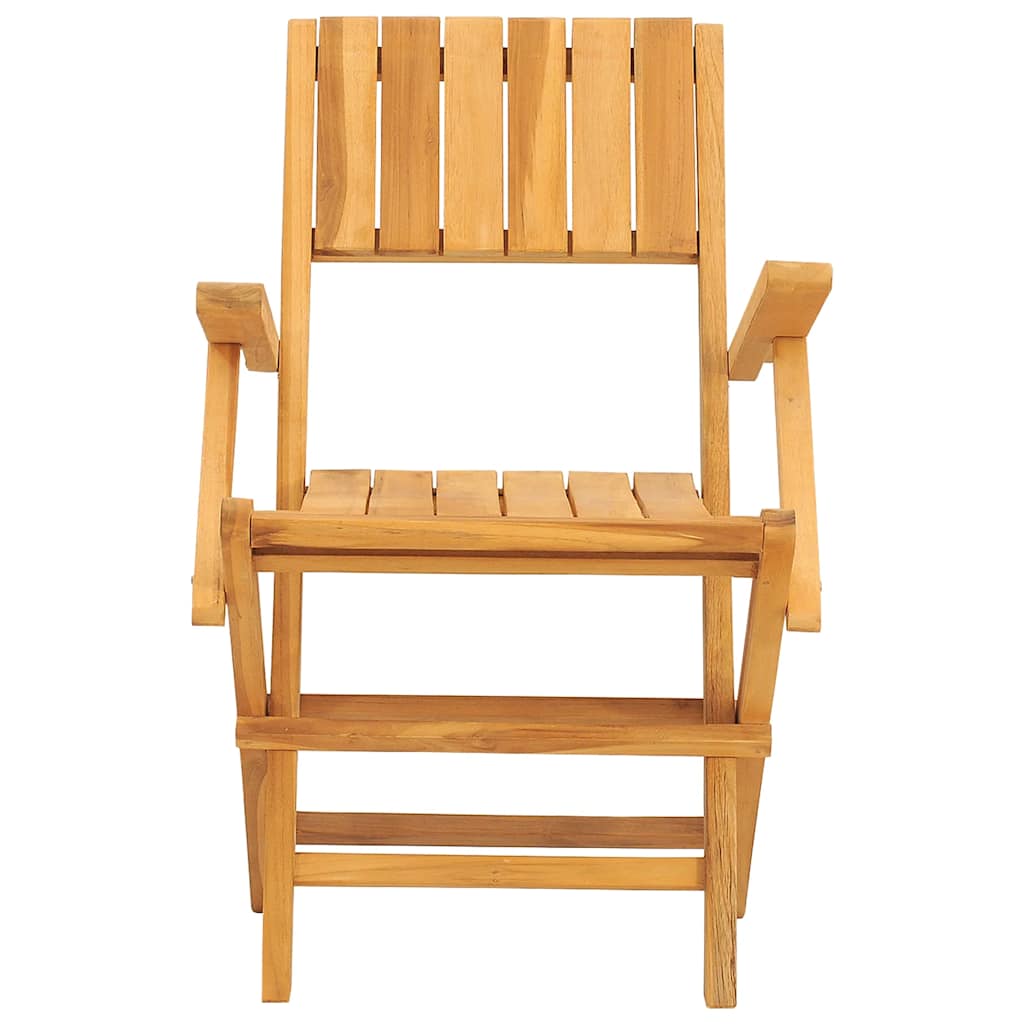 Gartenstühle 4 Stk. Klappbar 55x62x90 cm Massivholz Teak