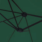 Doppelsonnenschirm Grün 449x265 cm